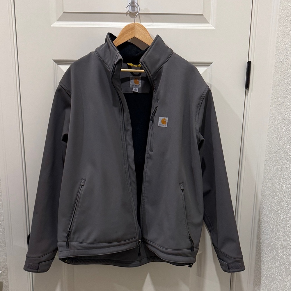 Carhartt Charcoal Rain Defender Mid-weight Jacket